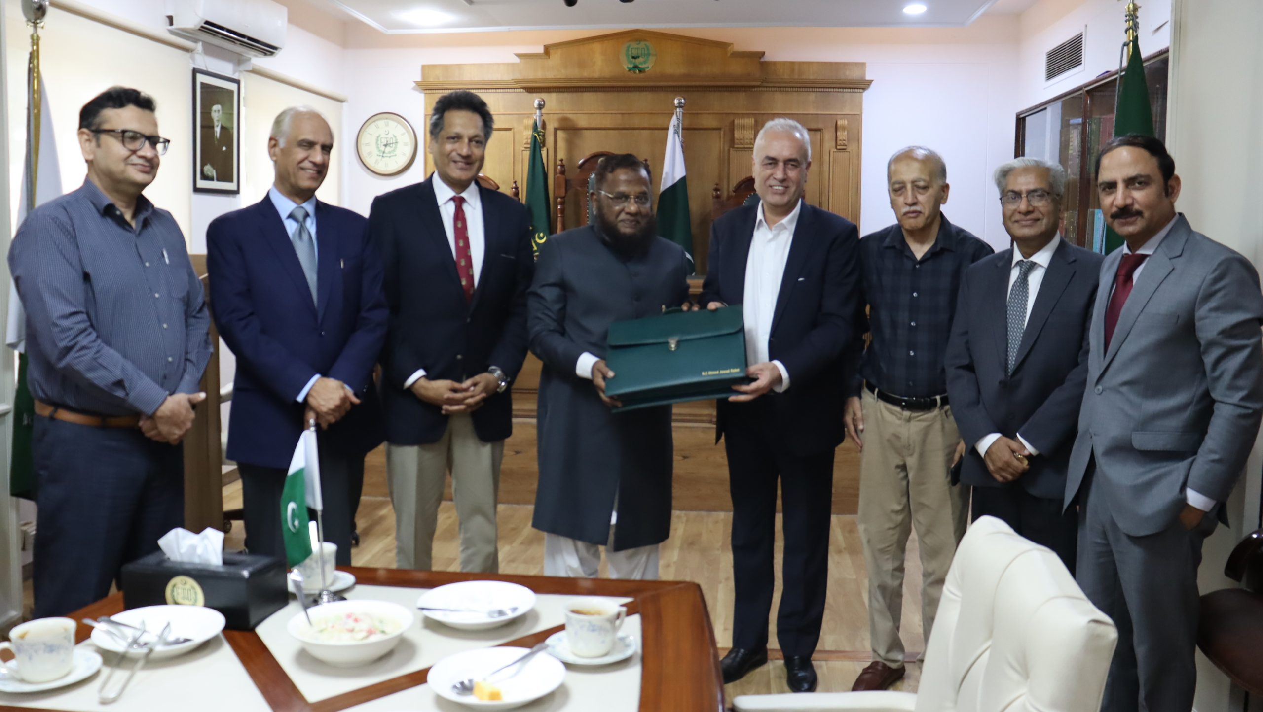 Visit of Palestinian Ambassador to FPO Secretariat
